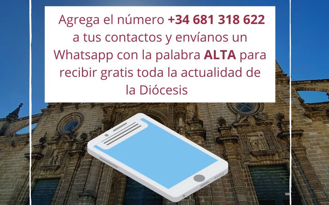 Suscríbete al servicio de noticias gratuito de la Diócesis de Asidonia-Jerez