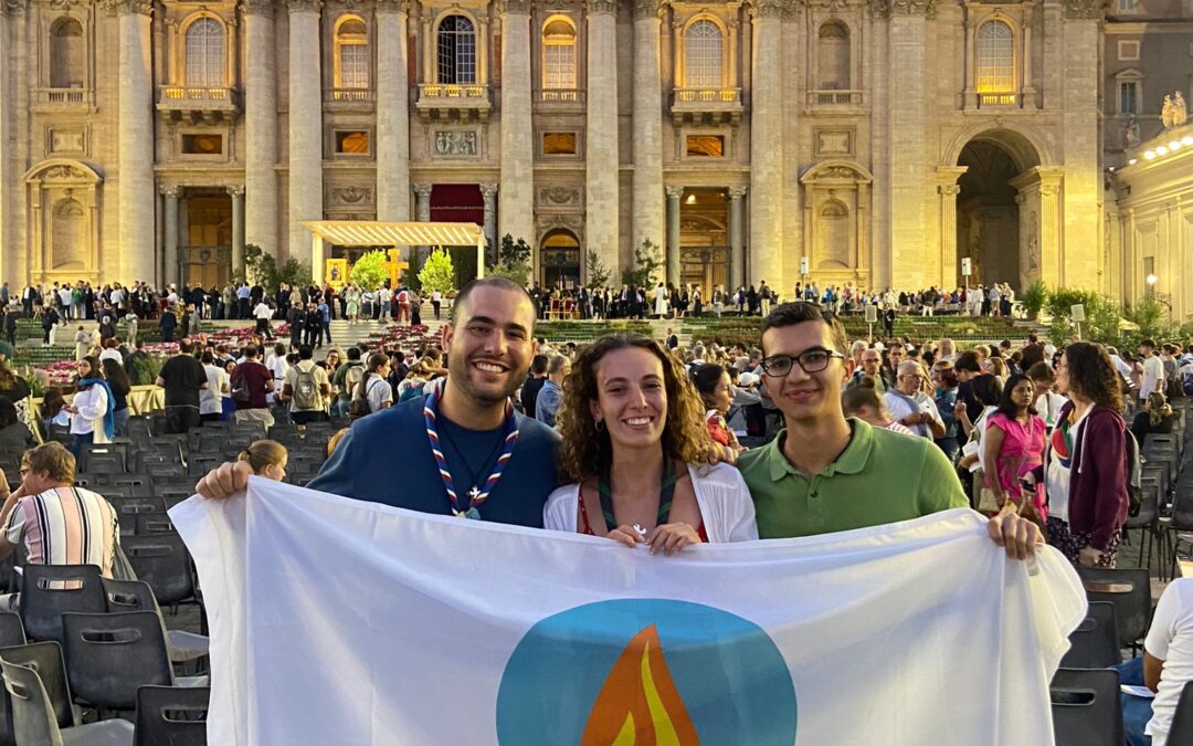 Adrián Mateos, asistente al encuentro Together en Roma : «Para mí la experiencia ha sido un regalazo de Dios»