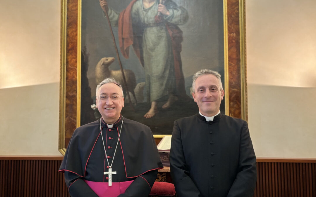 Roberto Romero Barello toma posesión como Vicario General de la Iglesia Asidonense