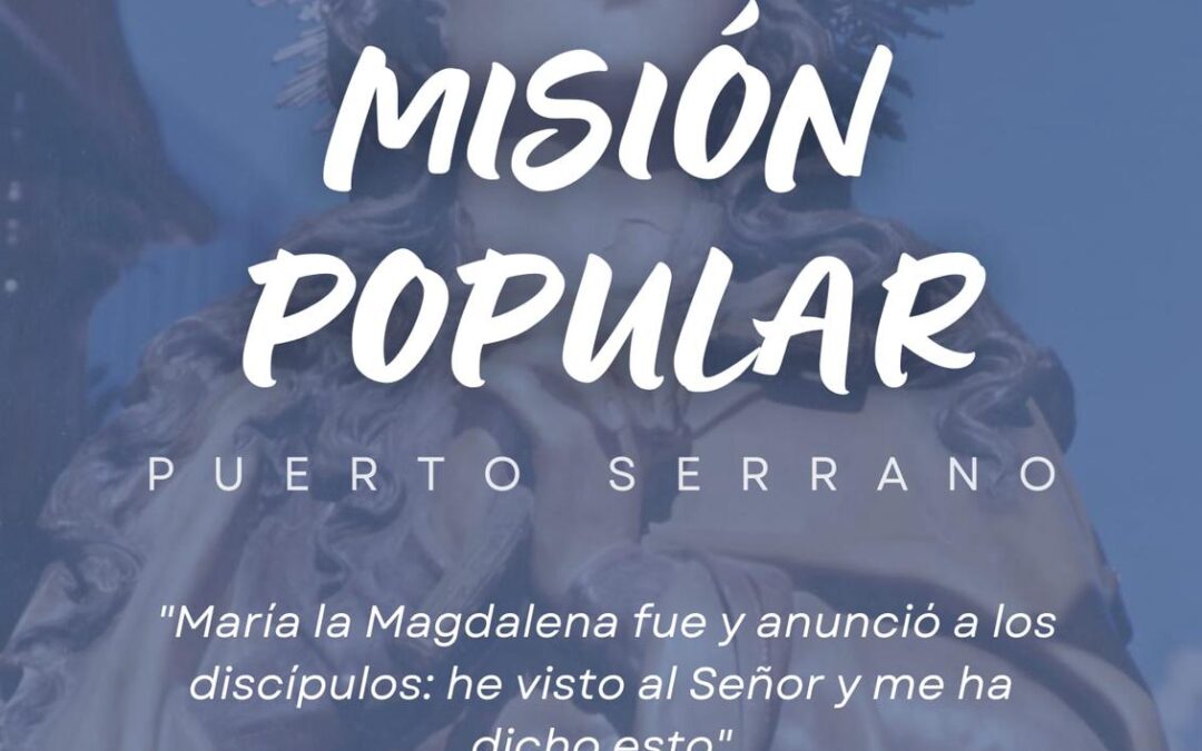 La Pastoral Juvenil organiza una «Misión Popular» en Puerto Serrano