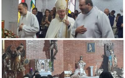Monseñor Rico Pavés presente junto al Camino Neocatecumenal y la Vida Consagrada de la Diócesis