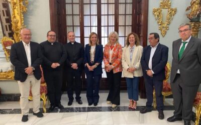 La Diputación se incorpora a la alianza de instituciones para rehabilitar la parroquia de Olvera
