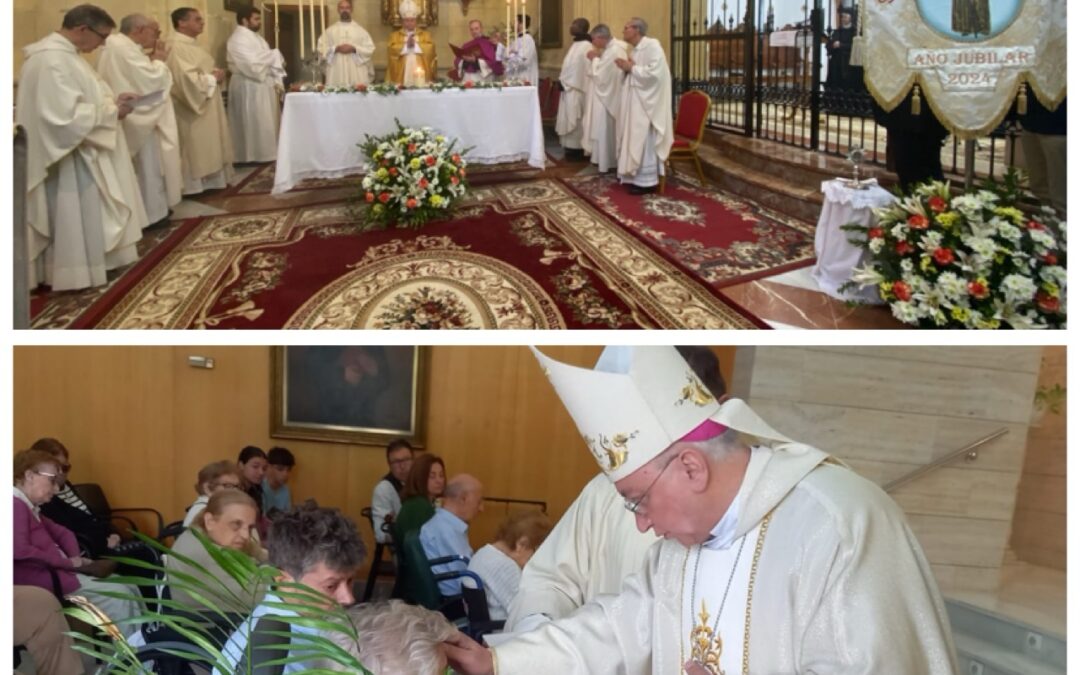 Apertura de un Año Jubilar y la Pascua del Enfermo marcan la agenda de Mons. Rico Pavés