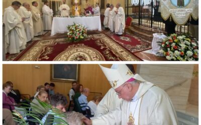 Apertura de un Año Jubilar y la Pascua del Enfermo marcan la agenda de Mons. Rico Pavés