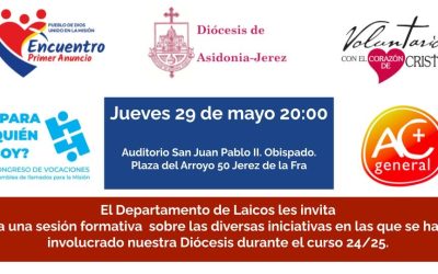 Encuentro para Laicos para conocer las diversas iniciativas en la que Asidonia-Jerez ha estado involucrada